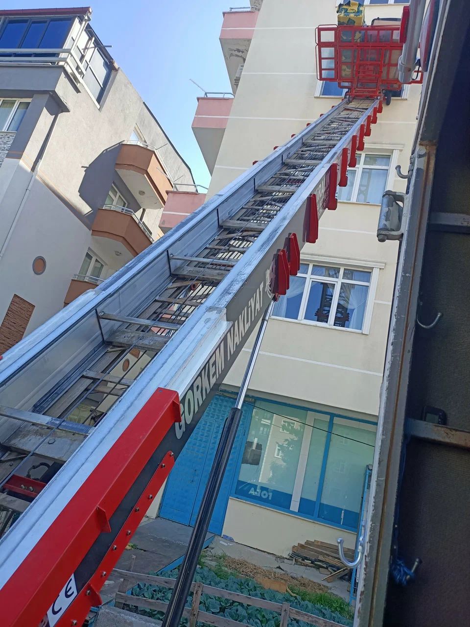 Bafra Görkem Nakliyat saha çalışması